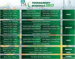 The top four teams at the end of the group stage will reach the playoffs, while the bottom two will be eliminated. Psl Schedule