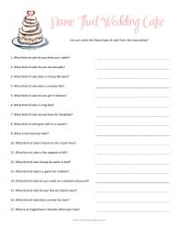 Name That Wedding Cake Game Printable Bridal Shower Games Bridal Shower Games Funny Gaming Wedding Cake Bridal Shower Games