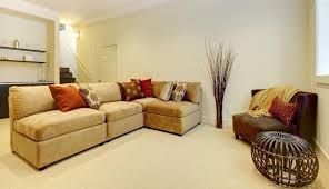 The room's two ottomans and one chair serve as additional seating for company. Modern Living Rooms Without Coffee Tables Novocom Top