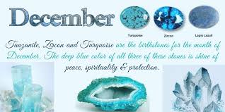 December Birthstone Tanzanite Zircon Or Turquoise Birthstones December Birthstones By Month