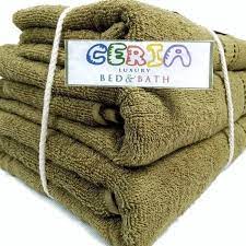 Handuk Terry Palmer Gift Set Towel One Tebal Isi 3pcs Hijau Olive Handuk Hijau Cocok