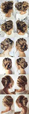 79 Beau Photos De Chignon Boheme Cheveux Mi Long Trouwkapsels Kapsel Bruiloft Kapsel Bruid
