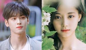 Cha Eunwoo Tzuyu Kpop Idol Idol Kpop
