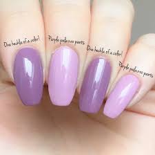 Opi One Heckla Of A Colour Vs Purple Palazzo Pants Gelcolor