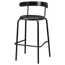 Yngvar مقعد مرتفع فحمي 75 سم Ikea