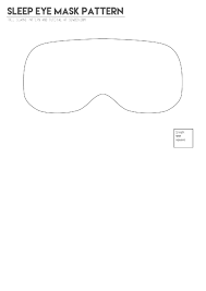 Beauty sleep is so important, that you really don't want to miss on your zzzs. Top 6 Sleep Mask Templates Free To Download In Pdf Format