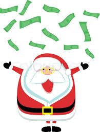 Cartoon Santa Catching Falling Dollar Stock Vector Colourbox Create the head and features of benjamin franklin. cartoon santa catching falling dollar