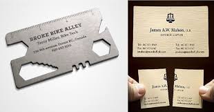 Plain professional elegant attorney law office business card. 29 Of The Most Creative Business Cards Ever