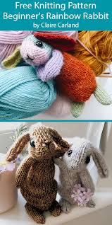 Check out our unique range of custom printed fabrics! Bunny Rabbit Knitting Patterns In The Loop Knitting