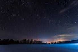 Either way, the city lights have overtaken our view of the stars in many places in the u.s. Dark Sky Full Of Shiny Stars In Carpathian Mountains In Winter At Night Free Stock Photo And Image