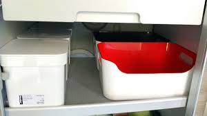 Ikeahack Vorratsbehalter Im Kuchenschrank Ikea Diy Campingbus Ikea