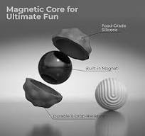 Amazon.com: Silicone Magnetic Balls Fidget Toy for Adults ...