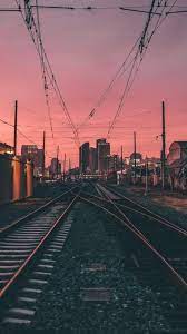 Fotografias City Night Sunset Evening Power Lines Photography Aesthetic Urban Grunge Tumblr Line Photography City Wallpaper Urban Landscape