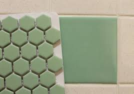 Check spelling or type a new query. 2 New Porcelain Hex Tile Floor Options For Your Vintage Pastel Bathroom