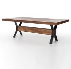 Shop our large number of amish dining leg tables, all handcrafted by the amish, made of solid wood, and built in the usa. Reclaimed Wood Dining Room Table Kitchen Tables Zin Home