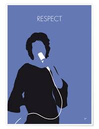 In 1967, fellow soul singer aretha franklin covered and rearranged respect, resulting in a bigger hit and her signature song.the music in the two versions is significantly. Chungkong Aretha Franklin Respect Poster Online Bestellen Posterlounge De