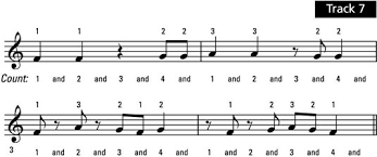 I've purposely made the dots on the dotted quarters and halves large and noticeable. How To Observe Rests In Piano Playing Dummies
