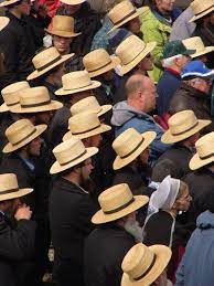 Amish Straw Hats Faux Farm Girl Amish Hat Amish Amish Culture