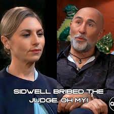 SIDWELL BRIBED THE JUDGE. OH MY! Your thoughts?