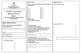 Support material for independent learning engagement (smile). As Week1 Module 1 Pdf Environmental Social Science Health Care
