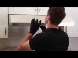 Broan Sahale Under Cabinet Range Hood Installation Kitchensource Com Youtube