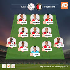 Bij een winstpartij van ajax vergroten de amsterdammers het gat met de aartsrivaal tot zes punten. Zo Moet Feyenoord Ajax In De Arena Temmen Nederlands Voetbal Ad Nl