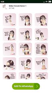 Stiker whatsapp wanita lepas baju : Download 3d Stiker Cewek Cantik Lucu Wastickerapps Free For Android 3d Stiker Cewek Cantik Lucu Wastickerapps Apk Download Steprimo Com