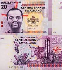 50 c 1968 / shield and three spears. Flags Symbols Currency Of Eswatini World Atlas