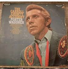 Vintage Record Album "The Carroll County Accident" Porter Wagoner