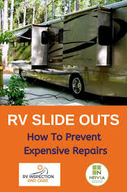 Obviously, repairing water damage at home can be very costly, and even messy. It Can Cost Thousands To Repair A Damaged Rv Slide Out Or To Replace The Rv Slide Out Seals Maintain Your Slide Outs A Camper Maintenance Rv Care Rv Repair