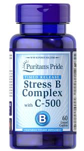 Info on best b complex supplement. Stress B Complex With C 500 60 Caplets Vitamin B Puritan S Pride