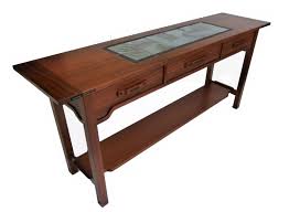 We had darrell peart in our shop a few weeks back to shoot a video, and though i was planning to write about it once the dvd was available, i certainly can't describe it better than darrell! Hand Crafted Greene And Greene Hall Table By Brian Brace Fine Furniture Custommade Com