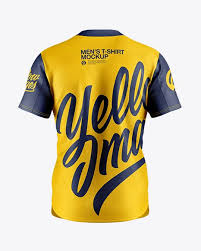 Download Men S Baseball T Shirt Mockup Back View In Apparel Mockups On Yellow Images Object Mockups Shirt Mockup Tshirt Mockup Baseball Tshirts PSD Mockup Templates