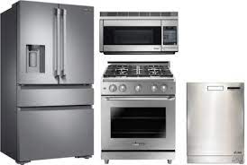 Dacor 42 french door built in fridge dacor 36 6 burner. Dacor Dareradwmw1 4 Piece Kitchen Appliances Package With French Door Refrigerator Gas Range Dishwasher And Over The Range Microwave In Stainless Steel