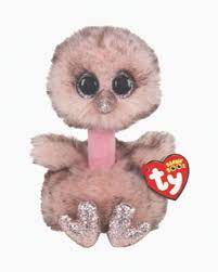 Ty Henna The Ostrich Beanie Boo S Regular Plush The Paper Store Plush Animals Animal Plush Toys Pet Toys
