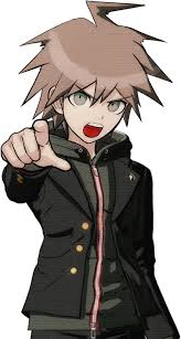 They have been indexed as male teen with green eyes and brown hair that is to neck length. Makoto Naegi Sprite Gallery Danganronpa Wiki Fandom In 2021 Makoto Naegi Makoto Danganronpa