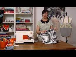 Wie bediene ich eine nähmaschine? Reversible Shopping Bag Dawanda Nahschule Beuteltasche Zum Wenden Sewing Bag Shoping Bag Sewing Tutorials