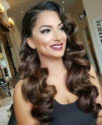 Wedding Hollywood Waves Vintage Hairstyles For Long Hair Long Hair Styles Wedding Hair Down
