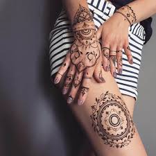 Mehndi For Leg And Hand By Veronicalilu Henna Tattoo Designs Henna Tattoo Mehndi Designs