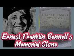 Ernest Franklin Bennett's Memorial Stone at Center Valley Cemetery in  Chatsworth, Georgia