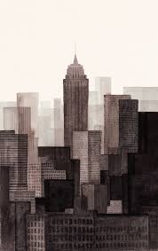 Nyc Laurie Rollitt I Love The Transparency Of It Ashley Mccaffrey This Reminds Me Of You City Art City Illustration Art
