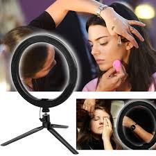 10 Ring Light Led Desktop Selfie Lamp 2700 6500k Dimmable 3 Colors 10 Yesker