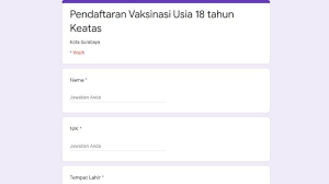 Vaksin akan diberikan kepada petugas pelayanan publik yang terlibat secara langsung memberikan pelayanan kepada masyarakat. Cara Daftar Syarat Dan Lokasi Vaksinasi Covid 19 Di Surabaya Tribunnews Com Mobile