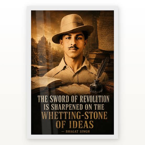 Bhagat Singh Ideas Quote Frame | GiftKida