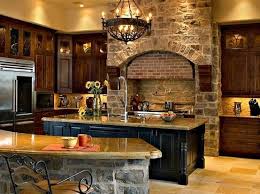Love That There S Multiple Places For People To Hang Out While You Cook Nice And Open Old World Kitchens Rustic Kitchen House