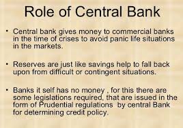Role Of Central Bank Operation In Money Market Bba Lectures Central Bank Money Market Commodity Trading