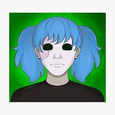 Sally Face Fanart Wall Art for Sale
