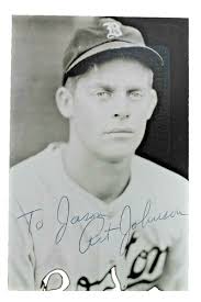 Ralph McLeod Autographed Official MLB Baseball Boston Bees Beckett QR  #BM25543