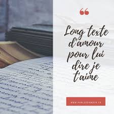 Messages je taime sms damour avec de belles phrases. Long Texte D Amour Pour Lui Dire Je T Aime Parler D Amour