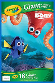 Free shipping for many products! Crayola Finding Dory Giant Coloring Pages Buy Online In Faroe Islands At Faroe Desertcart Com Productid 29391845